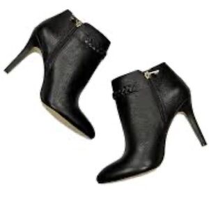 Ann taylor Jo braided bootie black sz 6